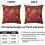 Fodere per cuscini boho rosse, 45x45 cm, set da 2 4
