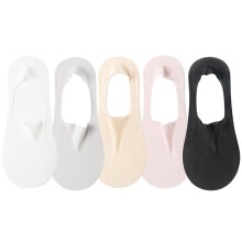 Ultra-Thin Non-Slip No-Show Socks for Women, Breathable Ice Silk, Stay Put, Mixed Colors – Compatible with All Shoes