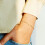 Bracciale da donna con croce cristiana, in oro, stile boho. 5