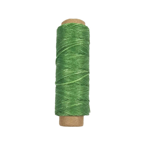 Waxed Thread for Leather Sewing 50m 150D Flat Cord