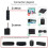 Set di microfoni wireless a doppio canale con display LCD 6