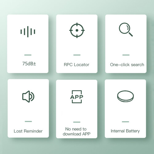 Traceur GPS pour porte-clés iOS avec application Localiser et Bluetooth 2