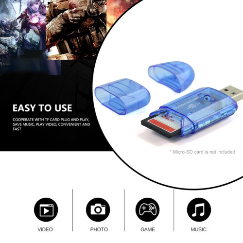 Mini-USB2.0-Micro-SD-Kartenleser-Adapter 2