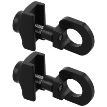 2PCS Portable Folding Chain Tensioner for Single-Speed Bikes, Aluminum Alloy, Compatible with Standard Bicycle Chains