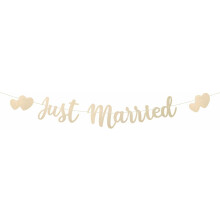 Happy Birthday Banner – Rainbow Letters on Linen,