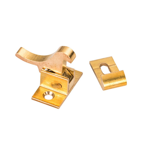 Window Lock Safety Lock Copper Surface Mounted 2 Pcs