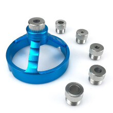 5/6/7/8/9/10mm Drill Guide Vertical Drilling Fixture Aluminum Alloy Straight Corner Round V Woodworking Drill Punch Locator