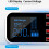 LED-display Billaddare Typ-C QC3.0 8-portar 3