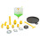 Kit imbuto antigoccia con tappi e adattatori, 15 pezzi 2
