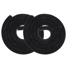 Black Window Door Sealing Tape Foam 1 Roll
