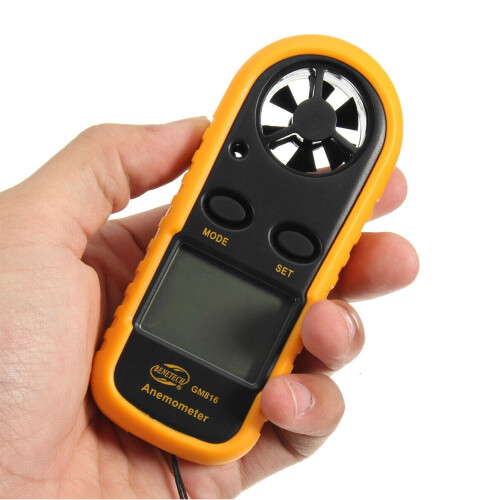 Handhållen LCD-anemometer vädermätare 1 enhet 1