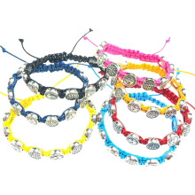 12 Pack Saint Benedict Charm Bracelets Adjustable Wristchains Spiritual Jewelry