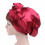 Silke kjemohette for kvinner med elastisk turbandesign 2