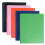 Plastic Colored Folders with Pockets and Prongs 12 Pack 1