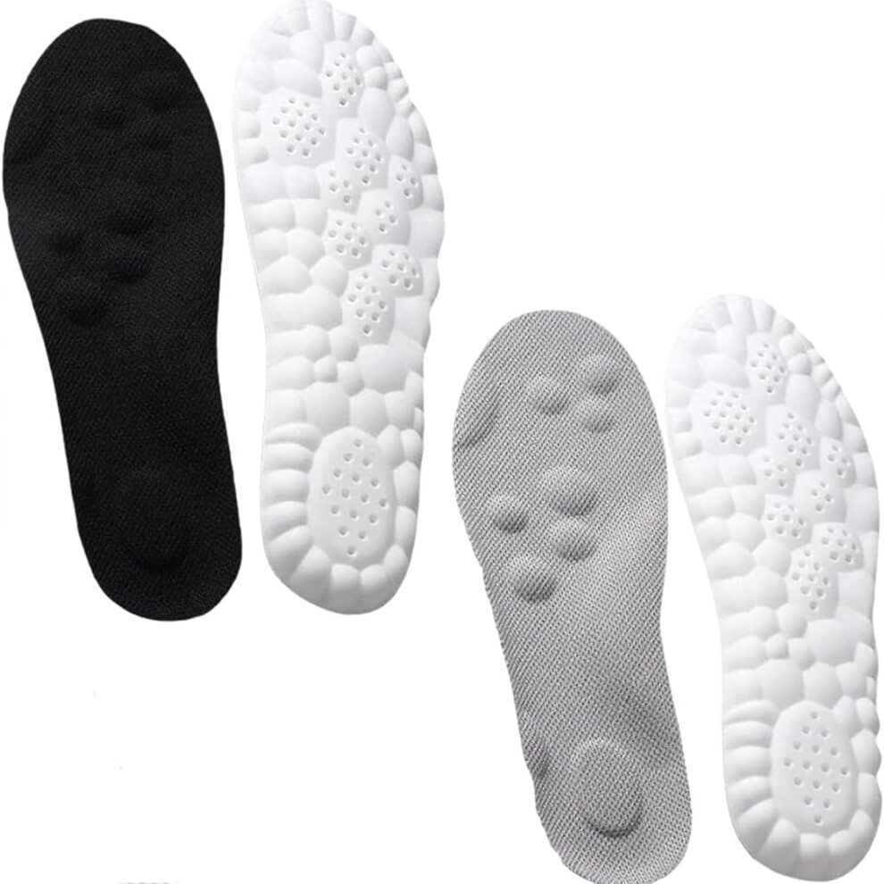 Footstr Insoles Breathable Soft Foam 4D Elastic Cloud Soles