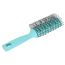 Vented Hair Brush, Round Teeth Evenly Heated Comfortable Detangling Hair Brush For Hair Care Green