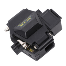 High‑Precision Optical Fiber Cleaver with 3‑in‑1 Fixture, Automatic Return, Tungsten Steel Blade, Waste Fiber Box
