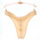Men's Ice Silk G-strings Beige 2XL 1