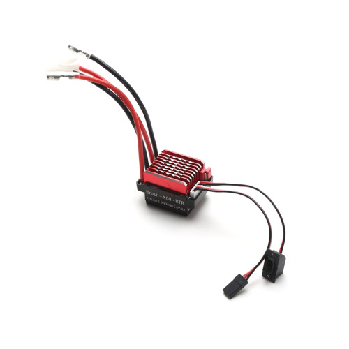 ESC-hastighetskontroller børstet 6V2A for 1/10 RC-bil 1