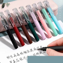 10 Pcs 0.5mm Fine Point Black Gel Ink Pens, Mini Pocket Pens for Office & Campus (5ml)