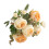 Bouquet de fleurs en soie, roses blanches et roses, 3 pièces 4