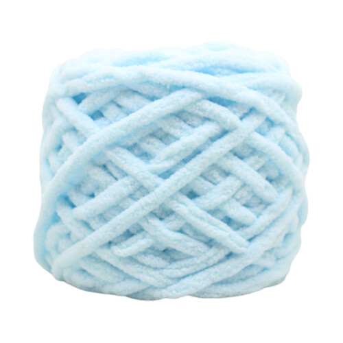Fio de chenille acrílico macio 100g 325m