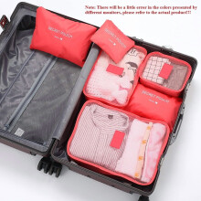 Home Travel Clothing Storage Bag Set 6 pcs