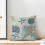 Conjunto de 2 capas de almofada estilo costeiro, turquesa e azul marinho, 50x50cm (20x20 polegadas). 3
