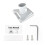 Mount Bracket, Internet Kit High Performance For StarLink Gen 3 Pipe Adapter Plastic Adapter Bracket 1