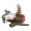 Rabbit Figurine Cake Topper Hand-Painted Miniature Animal 1