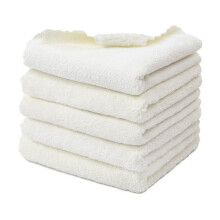 10-Pack Microfiber Cleaning Cloths, 4 Colors (Green/White/Yellow/Black), Multi-Use for Kitchen & Daily Cleaning