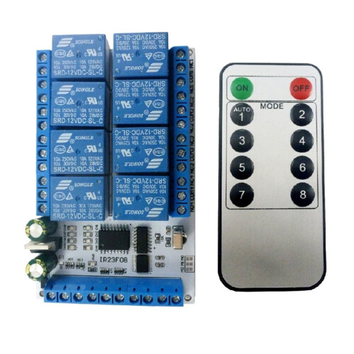 IR23F08 8-kanaals afstandsrelaismodule 2