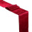 Caminho de mesa retangular em tecido liso, 183 x 35 cm, vermelho vinho 3