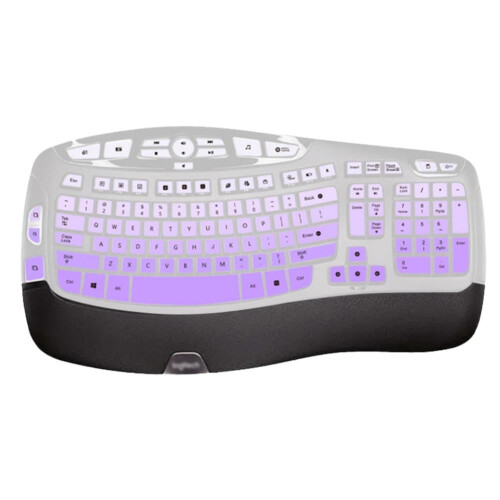 Silikontastaturdeksel til Logitech MK350, støvtett