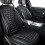 Car Seat Cushion and Backrest Set Breathable 3D Mesh 1