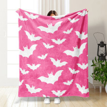 Halloween Plush Throw Blanket 39.37 x 27.56 Inches