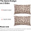 Conjunto de 2 capas de almofada florais em linho, 45x45 cm (18x18 polegadas). 5