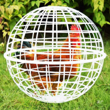 Spherical Chicken Cage, Free Range Chicken Coop, Round Rabbit Cage, Portable Poultry Enclosure, Outdoor Chicken Habitat for Foraging and Roaming