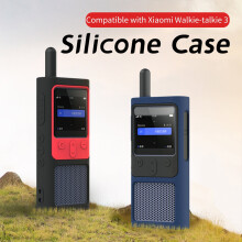 Walkie Talkie Case Dust proof Anti fall Portable Soft Silicone Two Way Radio Walkie Talkie Protective Cover Mijia Walkie Talkie 3