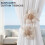 Flower Curtain Tiebacks Metal Rope Holdbacks 4 pcs 3