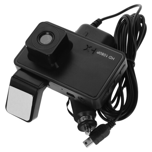 Køreoptager Bil Dash Camera Sort