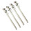 Tire Pressure Gauge Set 4 pcs portable 1