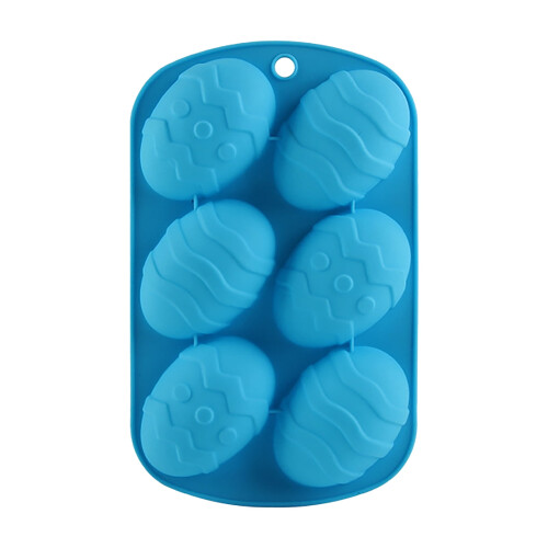 Silicone Dinosaur Egg Baking Mold 6-Cavity