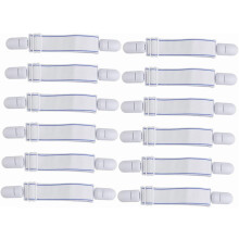 12pcs Heavy-Duty Bed Sheet Straps – Adjustable Fasteners & Grippers Compatible with All Mattress Sizes
