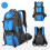 Wanderrucksack 50L, leichter Campingrucksack 1