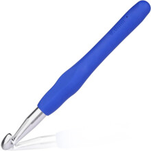 Crochet Hook, Ergonomic Handle for Arthritic Hands, Extra Long Knitting Needles for Beginners and Crocheting Yarn