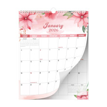 18 Month Wall Calendar 2026-2027 (January 2026, June 2027) Large