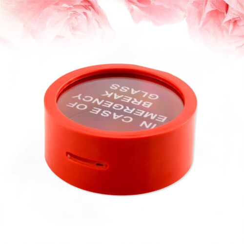Kids Money Box Red Glass 1 Piece 1