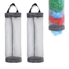 Plastic Bag Holder Mesh Dispenser 2-Pack