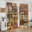 Vintage Coffee Kitchen Curtains 52x84 Inch 2 Panels 4